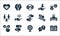 ethics line icons. linear set. quality vector line set such as corporate, morality, dilemma, question, decision, recruitment,