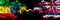 Ethiopia, Ethiopian vs United States of America, America, US, USA, American, Hawaii, Hawaiian smoky mystic flags placed side by