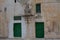 Ethiopian Coptic`s huts on the roof of The Church of the Holy Sepulchre in Jerusalem