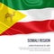Ethiopian state Somali Region flag.