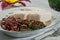 Ethiopian Ugali with vegetables