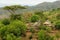 Ethiopian village in Omo valley