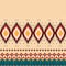 Ethnic abstract ikat art. Seamless pattern in tribal,