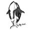 Ethnic Animal Doodle Detail Pattern - Killer Whale Zentangle Illustration.