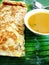 Ethnic asian Indian food Murtabak