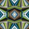 Ethnic background, abstract kaleidoscope