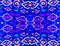 Ethnic Boho Seamless Pattern. Modern Ikat. Blue