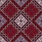 Ethnic boho seamless pattern. Patchwork texture. Weaving. Traditional ornament. Tribal pattern. Folk motif.