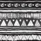 Ethnic chalked seamless pattern