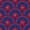 Ethnic circle shapes seamless geometric pattern.