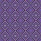 Ethnic decorative motifs in purple tones