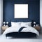 Ethnic Elegance: Transform Your Bedroom with a Captivating Mock-up Poster