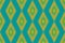 Ethnic fabric pattern vertical diamond shape green brown gold seamless, for curtain design, decorative print, retro tile pattern,