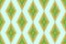 Ethnic fabric pattern vertical diamond shape green brown gold seamless, for curtain design, decorative print, retro tile pattern,