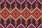 Ethnic geometric fabric pattern Cross Stitch.Ikat embroidery Ethnic
