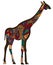 Ethnic giraffe