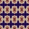 Ethnic modern geometric seamless pattern ornament