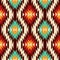 Ethnic ornament. Navajo pattern