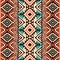 Ethnic ornament. Seamless Navajo pattern.