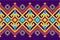 Ethnic pattern for textile, geometry shape with colorful retro art. Aztec, bohemian, motif, african, ikat, native art of seamless