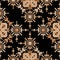 Ethnic pixel seamless pattern embroidery, traditional geometric design, fabric element of folk indian culture