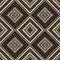 Ethnic rhomboid seamless pattern in african style