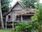 Ethnic rural southeast asian house on stilts