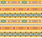 Ethnic seamless aztec pattern