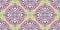 Ethnic Seamless Tapestry. Multicolor Trendy Floral Tile.