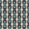 Ethnic style seamless pattern with repeated diamonds. Native americans background. Tribal motif. Eclectic wallpaper.