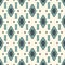 Ethnic style seamless pattern with repeated diamonds. Native americans background. Tribal motif. Eclectic wallpaper.