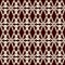 Ethnic style seamless pattern with repeated diamonds. Native americans background. Tribal motif. Eclectic wallpaper.