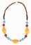 Ethnic Tibetan necklace with amber