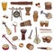 Ethnic traditional musical instruments