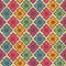 Ethnic tribal geometric seamless pattern