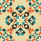 Ethnic Tribal Geometric Seamless Pattern