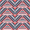 Ethnic tribal zigzag seamless pattern