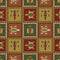 Ethnic turtle seamless pattern