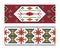 Ethnic Ukrainian seamless patterns