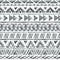 Ethnic watercolor seamless pattern.
