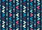 Ethnical Geometric Seamless Pattern. Vector Colorful Background