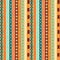 Ethnicity seamless pattern. Boho style. Ethnic wallpaper. Tribal art print. Old abstract borders background texture