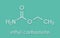 Ethyl carbamate carcinogenic molecule. Present in fermented food and beverages and especially in distilled beverages. Skeletal.