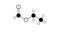 ethyl formate molecule, structural chemical formula, ball-and-stick model, isolated image ester