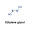 Ethylene glycol molecule