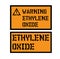 Ethylene oxide sign