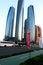 Etihad Towers is a complex of buildings with five towers in Abu Dhabi, the capital city of the United Arab Emirates.