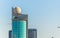 Etisalat headquarters skyscraper in Abu Dhabi, UAE