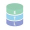 ETL Extract Transform and Load acronym concept