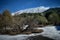 Etna Mount Winter Landscape